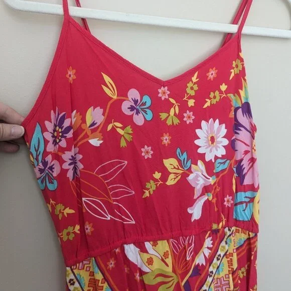 Flying Tomato spaghetti strap summer mini dress size large - Picture 2 of 8